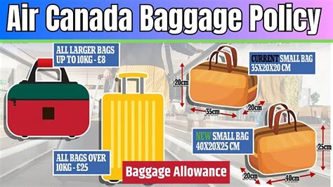 air canada overweight baggage|air canada luggage restrictions.